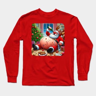 Ho!Ho!Ho! Let's get drunk Long Sleeve T-Shirt